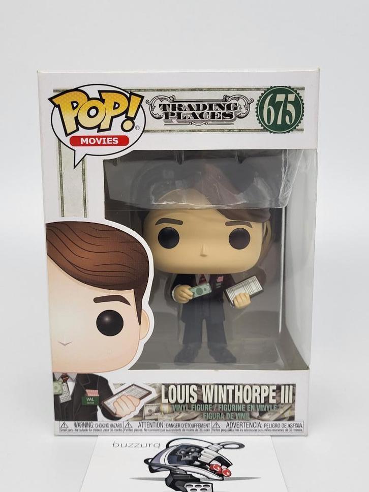 Funko PoP Louis Winthorpe III Trading Places 675, Verzamelen, Poppetjes en Figuurtjes, Zo goed als nieuw, Ophalen of Verzenden