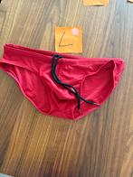 zwemslip, low waist, maat L, rood , heel mooi  model, Ophalen of Verzenden, Maat 52/54 (L), Rood, Zwemslip
