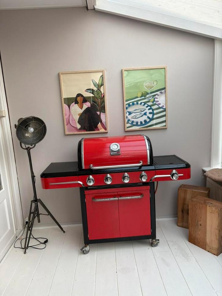 Grandhall gas BBQ / buitenkeuken, Tuin en Terras, Gasbarbecues, Gebruikt, Ophalen of Verzenden
