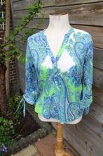 Tuniek blauw/ groen Emily van den Bergh mt 36 Vaste prijs, Kleding | Dames, Blouses en Tunieken, Blauw, Emily van den Bergh, Ophalen of Verzenden