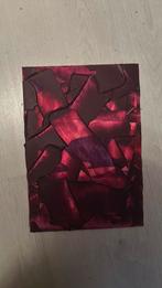 Abstract paars schilderij, Huis en Inrichting, Woonaccessoires | Schilderijen, Tekeningen en Foto's, Ophalen of Verzenden, Schilderij