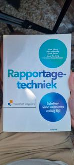 Rapportagetechniek - Rien Elling e.a., Boeken, Studieboeken en Cursussen, Ophalen of Verzenden, Beta, Gelezen, HBO