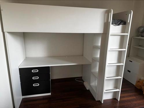 Hoogslaper IKEA SMÅSTAD, Huis en Inrichting, Slaapkamer | Stapelbedden en Hoogslapers, Gebruikt, Hoogslaper, 200 cm, Eenpersoons