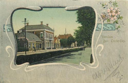 (701-251-045) Veendam Beneden Oosterdiep, Verzamelen, Ansichtkaarten | Nederland, Groningen, Verzenden