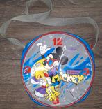 Walt Disney Lorus Quartz tas met rits Mickey Mouse vintage, Ophalen of Verzenden, Mickey Mouse, Zo goed als nieuw, Tas, Koffer of Zak