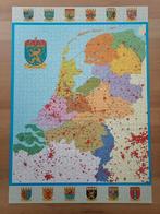 Ravensburger legpuzzel "Kaart van Nederland" 1500 stukjes, Hobby en Vrije tijd, Ophalen of Verzenden, 500 t/m 1500 stukjes, Gebruikt