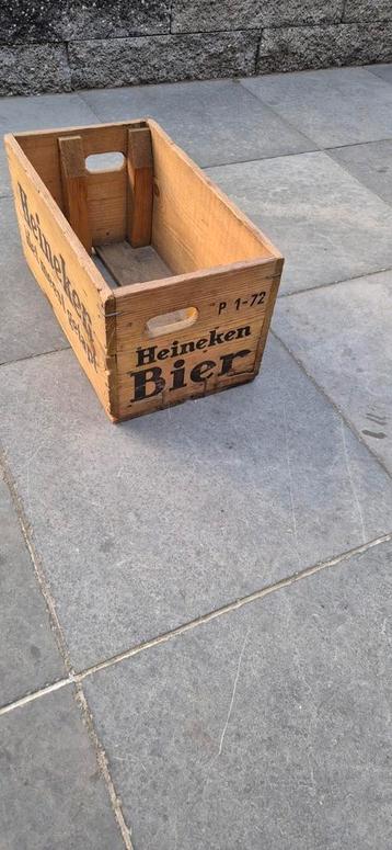 Heineken houten kratje beschikbaar voor biedingen