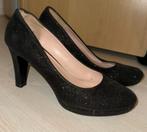 Zwarte glitter pump, Ophalen of Verzenden, Zo goed als nieuw, Zwart