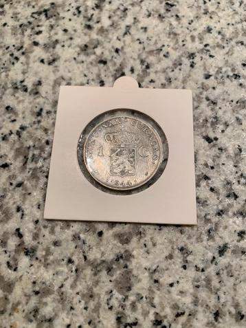 1 gulden Munt van Curaçao 1944 beschikbaar voor biedingen