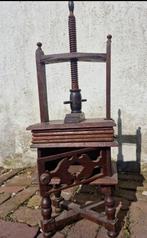 17e eeuwse miniatuur linnenpers, Antiek en Kunst, Ophalen of Verzenden
