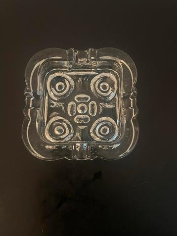 Skruf Glassbruk Lars Hellsten asbak, jaren 60 beschikbaar voor biedingen