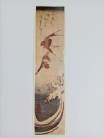 Prent Japan 20e eeuw Vogels met Golf, Antiek en Kunst, Kunst | Overige Kunst, Verzenden