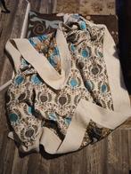 Vintage Tafelkleed met uniek patroon, Ophalen of Verzenden, Gebruikt, Rechthoek, Binnen