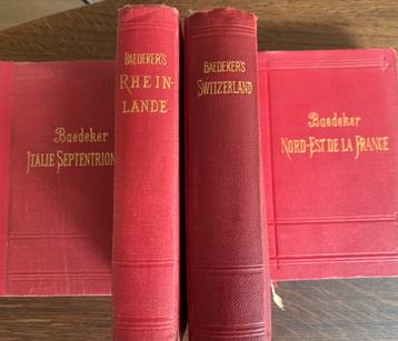 Vintage Baedeker Reisgidsen - Collectie beschikbaar voor biedingen