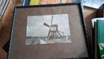 Antieke houten fotolijstje schilderijlijst lijst Meerkerk mo, Antiek en Kunst, Kunst | Tekeningen en Foto's, Ophalen of Verzenden