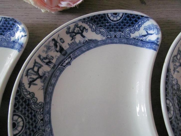 3 Adderley Nankin Zij / Bij Borden / Zijborden, Huis en Inrichting, Keuken | Servies, Bord(en), Overige stijlen, Keramiek, Ophalen of Verzenden
