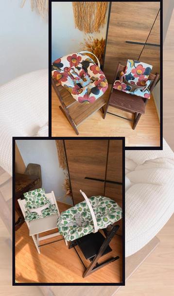 Kussenset en hoezen voor kinderstoel stokke tripp trapp beschikbaar voor biedingen