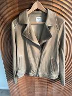 Sandwich jas/vest – taupe biker style, Bruin, Maat 46/48 (XL) of groter, Ophalen of Verzenden, Zo goed als nieuw