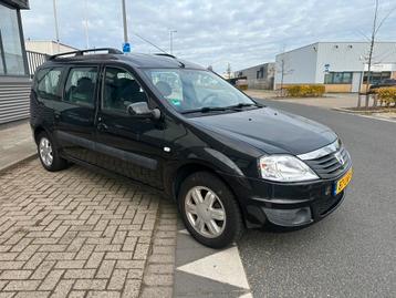 Dacia Logan 1.6 MCV 64KW 7PERSOON ZWART AIRCO LAAG KM STAND beschikbaar voor biedingen