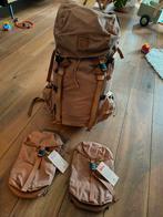 Fjällräven Kajka 35 35L M/L sand + side pockets, Ophalen of Verzenden, Zo goed als nieuw, Rugzak