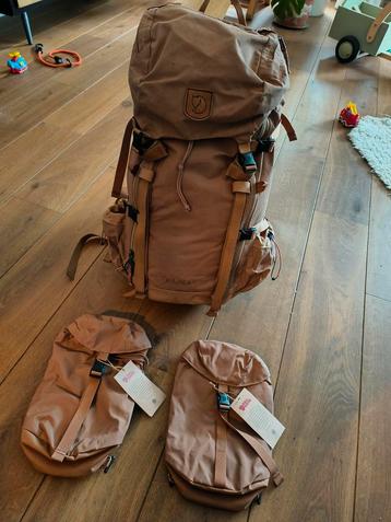 Fjällräven Kajka 35 35L M/L sand + side pockets  beschikbaar voor biedingen