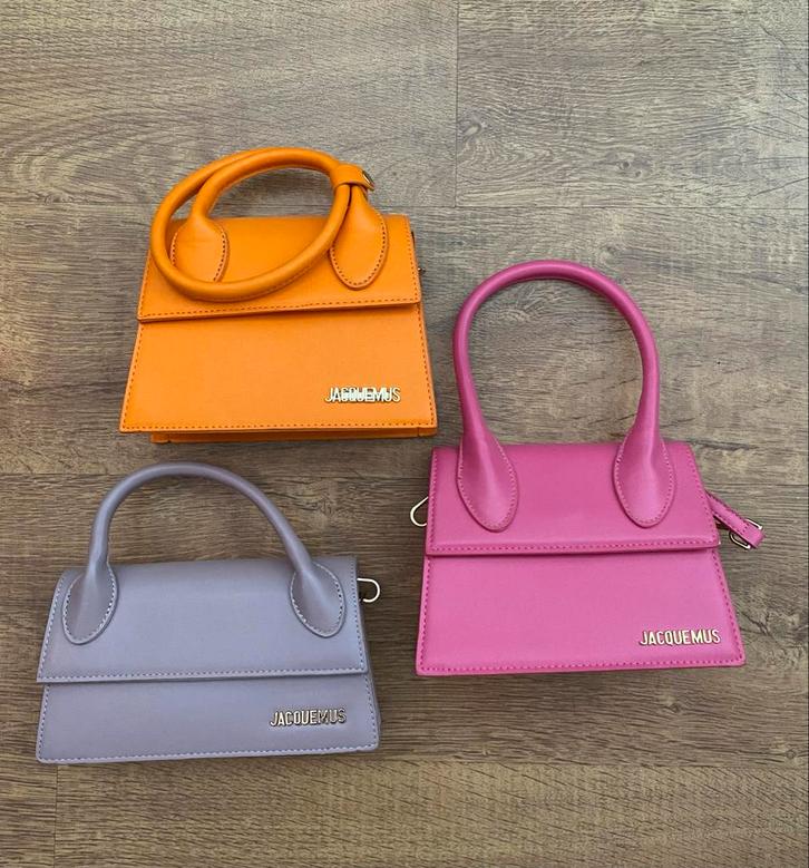 Jacquemus Tassen Bundel - Amper Gebruikt!, Sieraden, Tassen en Uiterlijk, Tassen | Damestassen, Zo goed als nieuw, Handtas, Oranje