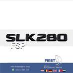 SLK LOGO KOFFERBAK EMBLEEM ACHTERKLEP BADGE Mercedes SLK250, Gebruikt, -, Ophalen of Verzenden, Achter