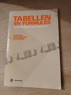 Tabellen en Formules - Exacte Vakken MTO, Boeken, Schoolboeken, Wiskunde A, Educaboek, Ophalen of Verzenden, Gelezen