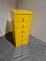 Metalen ladenkast geel, Huis en Inrichting, Kasten | Ladekasten, Ophalen, 5 laden of meer, 2j.brabant@gmail.com, 2j