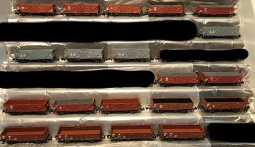Modelbahn Union 20 halfbak goederwagons Omm 34-37-52 (Nieuw) beschikbaar voor biedingen