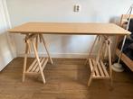 IKEA Bureau ANFALLARE/MITTBACK, Huis en Inrichting, Bureaus, Ophalen, In hoogte verstelbaar, Zo goed als nieuw, Bureau