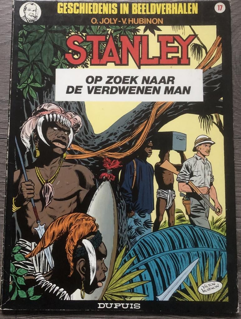 GESCHIEDENIS IN BEELDVERHALEN - STANLEY - 1986, Boeken, Stripboeken, Eén stripboek, Ophalen of Verzenden, Zo goed als nieuw