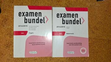 Examenbundels VWO Engels en Nederlands  beschikbaar voor biedingen