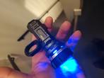 Loop gear lamp, Caravans en Kamperen, Zaklampen, Ophalen of Verzenden, Zo goed als nieuw, Batterij