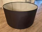 Grote zwarte lampenkap, Huis en Inrichting, Ophalen, 25 tot 50 cm, Zwart, Rond