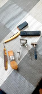 Brocante / antieke scheerspullen, Antiek en Kunst, Ophalen of Verzenden