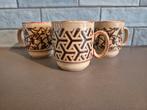 3 x Vintage Mok England jaren 70, Gebruikt, Keramiek, Ophalen of Verzenden, Overige stijlen