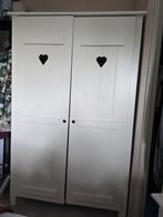 Leuke witte kinder kledingkast., Zo goed als nieuw, 150 tot 200 cm, 25 tot 50 cm, 50 tot 100 cm