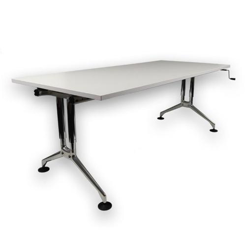 Vitra Ad Hoc Bureau 160x80 cm - Nieuw Bureaublad, Huis en Inrichting, Bureaus, Gebruikt, Bureau, Elektrisch, In hoogte verstelbaar
