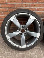 Audi Rotor Style 18” + Vredestein 6/7 mm A3 Golf 225/40 R18, Ophalen, 18 inch, Gebruikt, Banden en Velgen