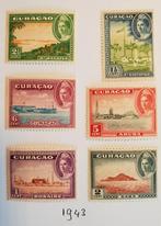 Postfris. 6 zegels Nederlandse Antillen uit 1943. Compleet., Postzegels en Munten, Postzegels | Nederlandse Antillen en Aruba