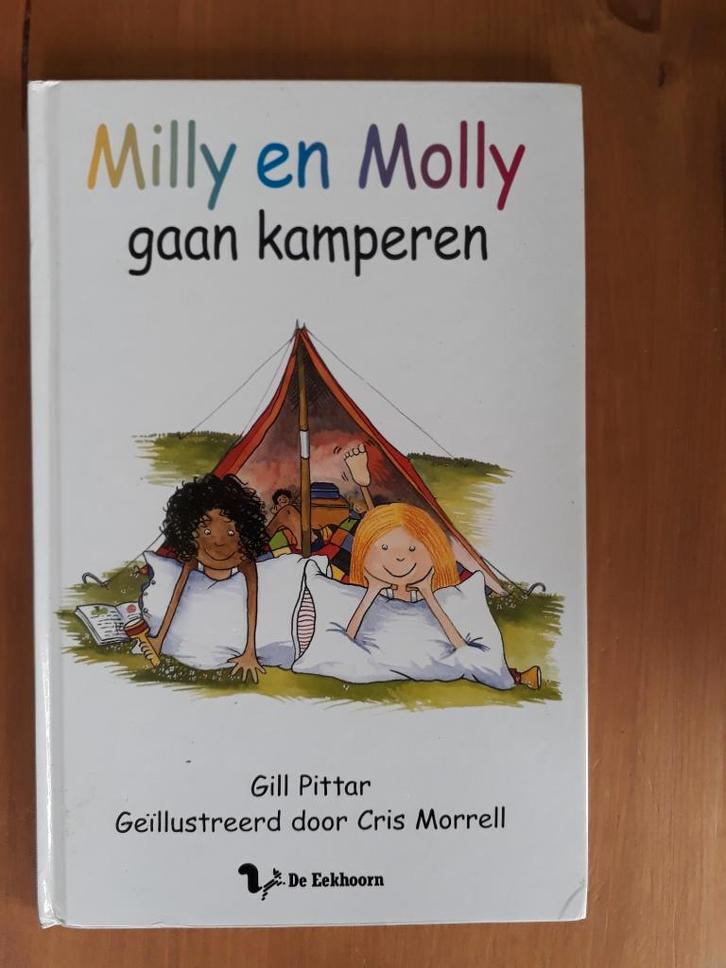 Milly en Molly gaan kamperen, Boeken, Kinderboeken | Jeugd | onder 10 jaar, Gelezen, Fictie algemeen, Ophalen of Verzenden
