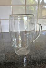Glozini nieuwe dubbelwandige theeglazen 450ml, Ophalen of Verzenden, Nieuw, Overige typen