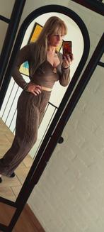 Taupe Kleurig Setje - Maat M, Maat 38/40 (M), Bruin, Nieuw, Ophalen of Verzenden