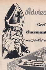 Retro reclame 1954 Lux zeep Sinterklaas geschenkdoos, Verzamelen, Retro, Ophalen of Verzenden