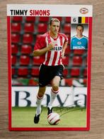 Fotokaart Timmy Simons (PSV, Club Brugge)., Ophalen of Verzenden, Nieuw, PSV, Spelerskaart