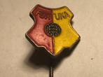 Metalen FORTUNA SITTARD VOETBALCLUB Speld (Geel/Rood/Zwart)., Verzamelen, Speldjes, Pins en Buttons, Verzenden, Zo goed als nieuw