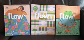 3 x FLOW MAGAZINE DAMESBLADEN 2025 NIEUW  beschikbaar voor biedingen