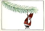 Sinterklaas, reclamekaart Boomerang, Verzamelen, Ansichtkaarten | Themakaarten, Verzenden, 1980 tot heden, Ongelopen, Overige thema's