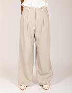 IN NIEUWSTAAT! Aimee the Label Lux 2 broek grijs plooien S, Kleding | Dames, Verzenden, Zo goed als nieuw, Maat 36 (S), Aimee the Label